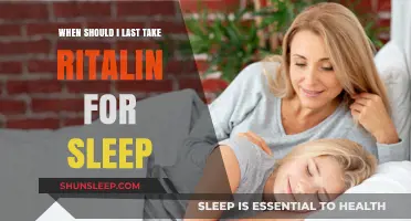 Ideal Ritalin Intake Time for Peaceful Sleep