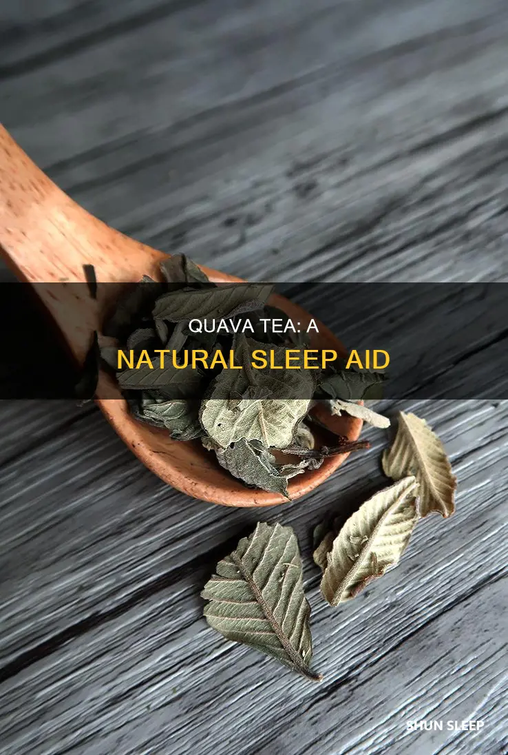 when should i take quava leaves tea for sleep