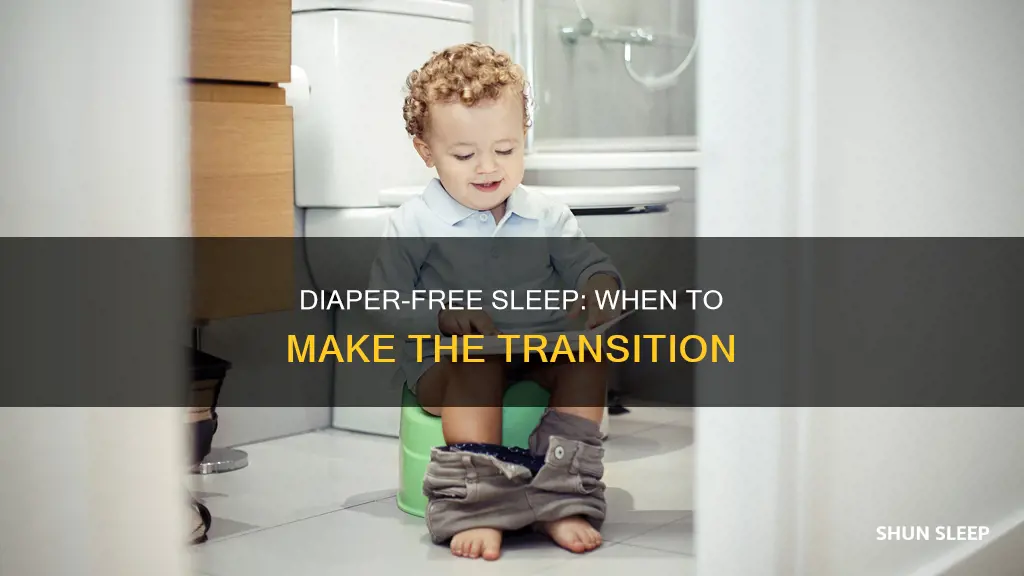 when should my child sleep without a diaper