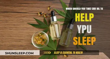 Best Time to Take CBD Oil for Better Sleep: A Guide