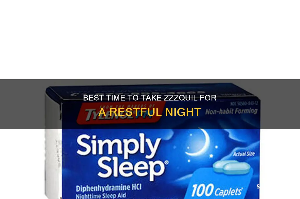 when should you take zzzquil