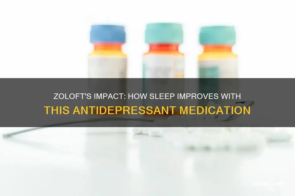 when sleep gets better with zoloft