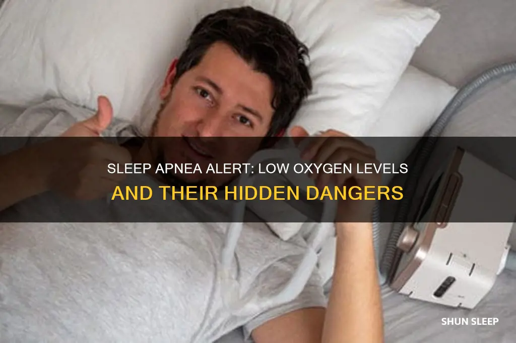 when sleeping and not getting enough oxygen