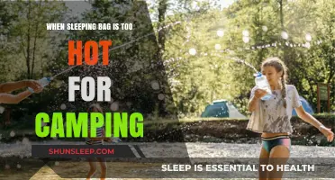 How to Sleep Cool When Your Sleeping Bag is Too Hot