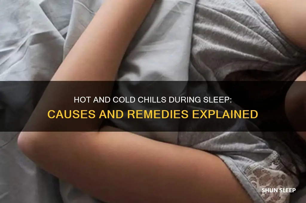 when sleeping i get hot and cold chills