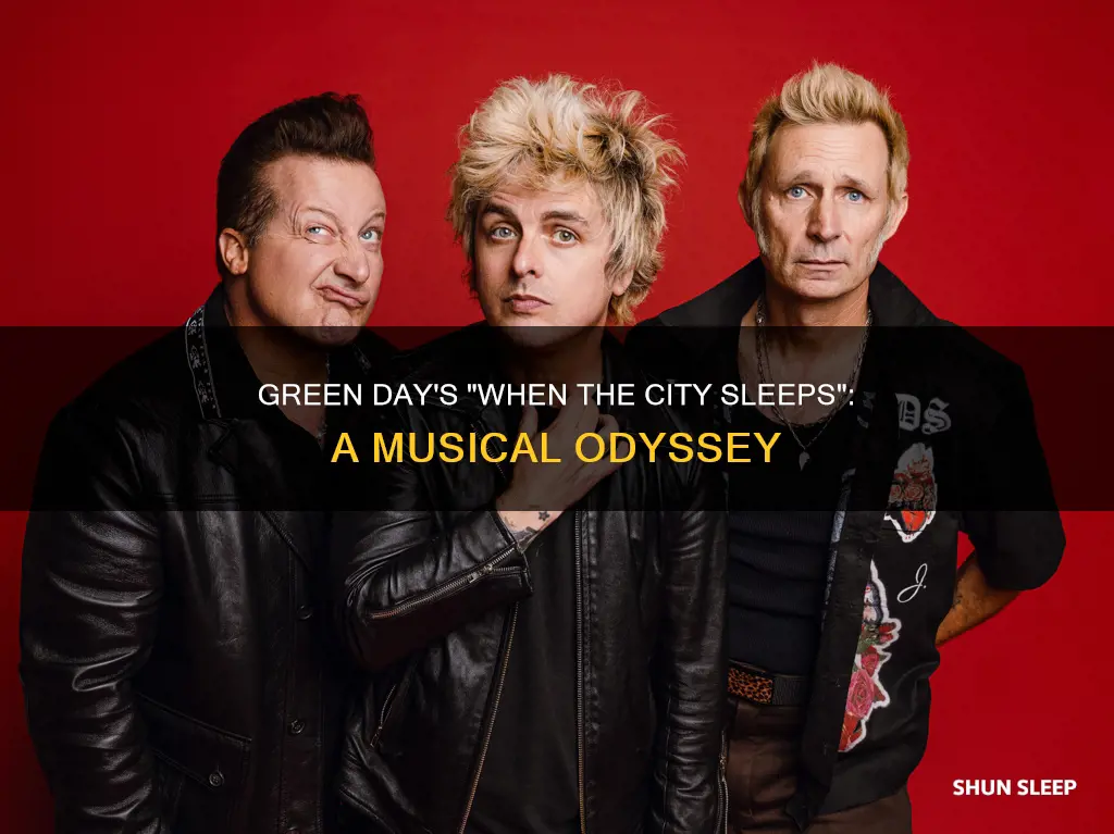 when the city sleeps green day