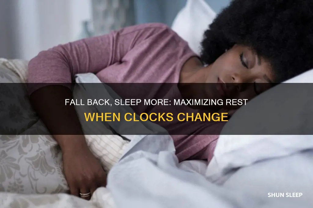 when the clocks go back do i get more sleep