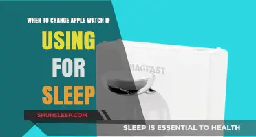 Charging Your Apple Watch for Sleep Tracking