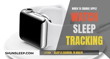 Apple Watch: Charging for Sleep Tracking