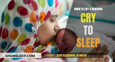 Should You Let Your Newborn Cry to Sleep?