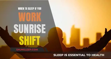 Sunrise Shift Sleep: Timing Your Rest for Early Morning Work