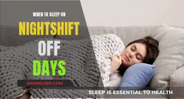 Maximizing Sleep on Off Days from Night Shift