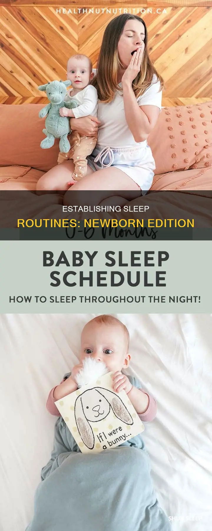 when to start a sleep routine with newborn