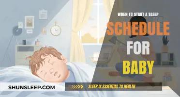 Establishing a Healthy Baby Sleep Schedule: Timing and Tips for Parents