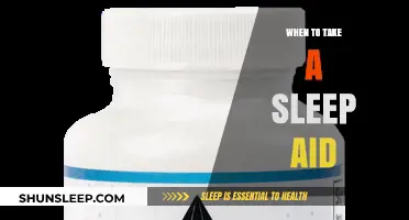 Sleep Aids: The Best Time to Take Them