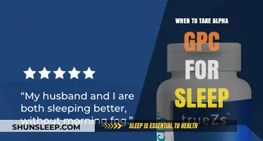 Enhance Sleep: Alpha GPC's Optimal Timing