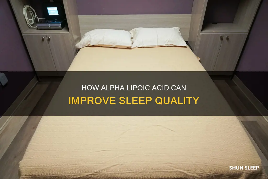 when to take alpha lipoic acid for better sleep