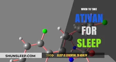 Ativan for Sleep: Best Time to Take It