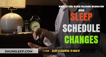 Adjusting Blood Pressure Medication with Sleep Schedule Changes