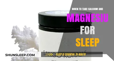 Calcium and Magnesium: The Perfect Sleep Cocktail?