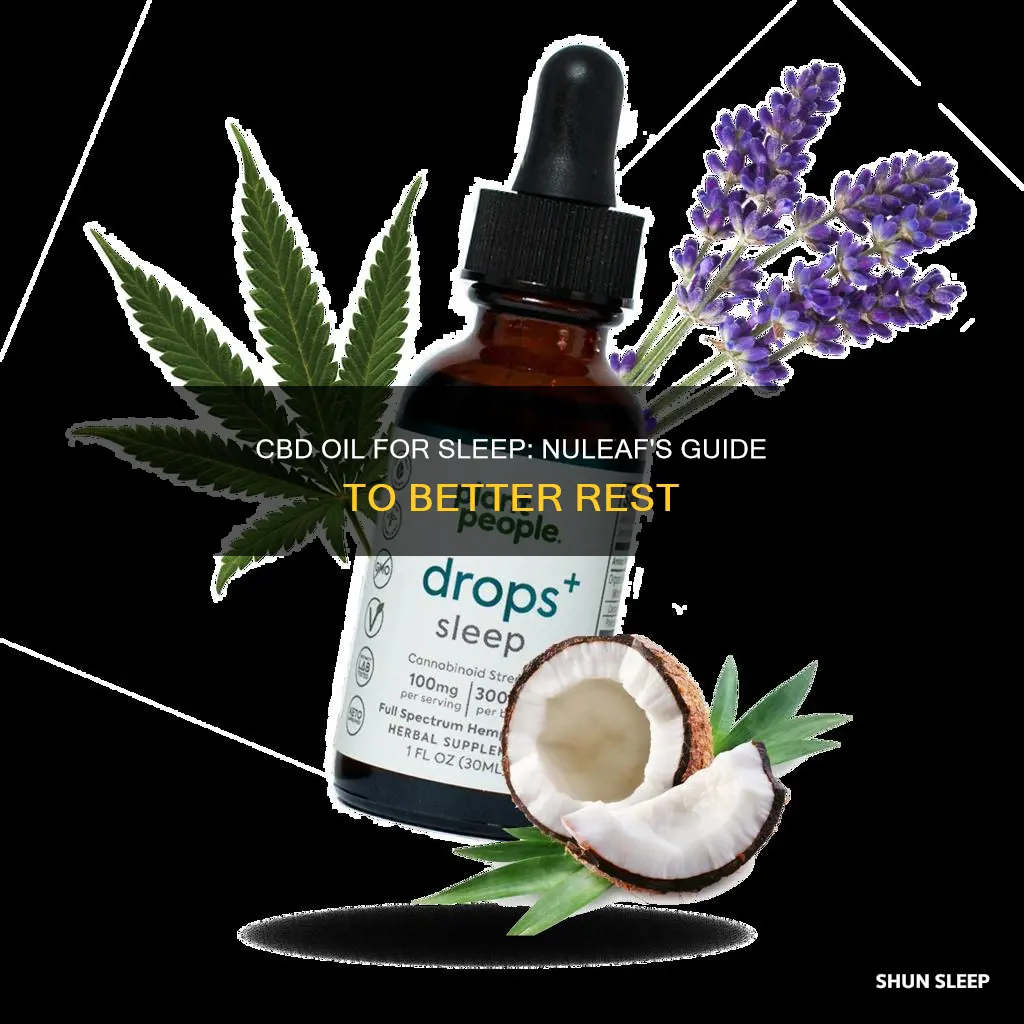 when to take cbd oil for sleep nuleaf