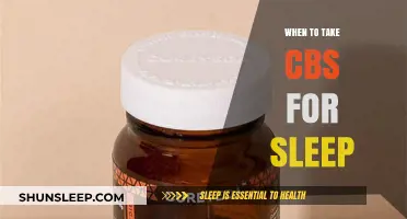 The Ultimate Guide to Timing Your CBS Intake for Sleep