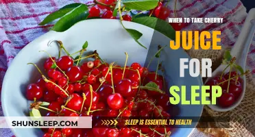 Cherry Juice for Sleep: Best Time to Drink It
