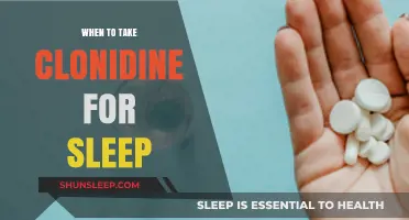 Clonidine for Sleep: The Right Time to Take It