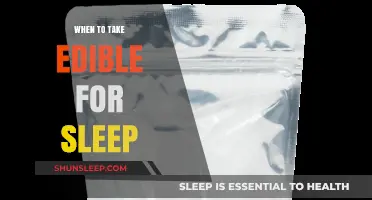 Edibles for Sleep: Timing for Best Results
