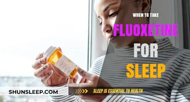 Fluoxetine and Sleep: Best Times to Take It