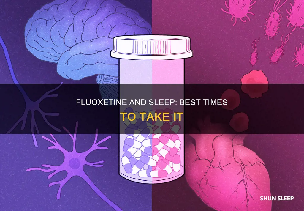 when to take fluoxetine for sleep