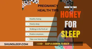 Honey for Sleep: Timing for Best Results