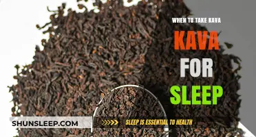 Kava Kava: Timing for Sleep Benefits