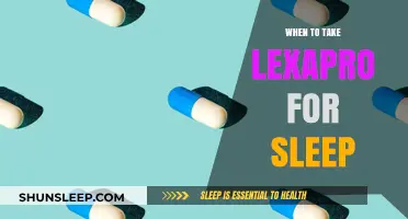 Lexapro and Sleep: Best Time to Take It