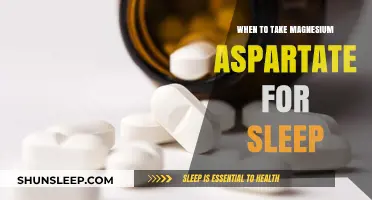 Maximizing Magnesium Aspartate Intake for Better Sleep