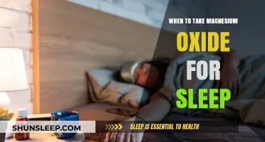 Maximizing Magnesium Oxide Intake for Better Sleep