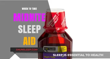 Sleep Aid: The Best Time to Take MidNite