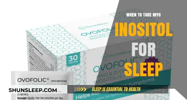 Myo-Inositol for Sleep: Best Time to Take It