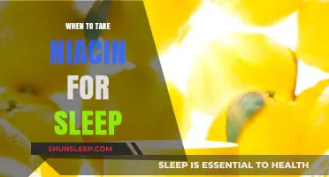 Niacin for Sleep: Best Time to Take It