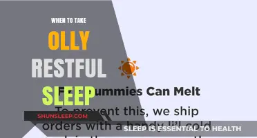 Olly Restful Sleep: Best Time to Take It?