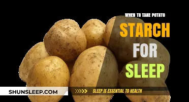 Starch for Insomnia: The Best Time to Take Potato Starch