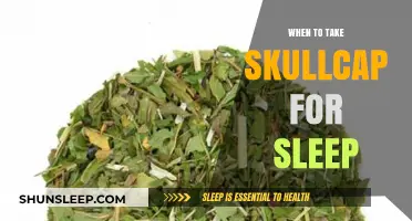 Skullcap for Sleep: Timing for Optimal Results