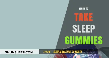 Sleep Gummies: Best Time to Take Them