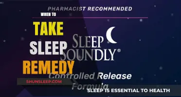 Sleep Remedies: The Right Time to Take Them