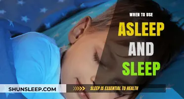 Mastering 'Asleep' and 'Sleep': A Quick Guide
