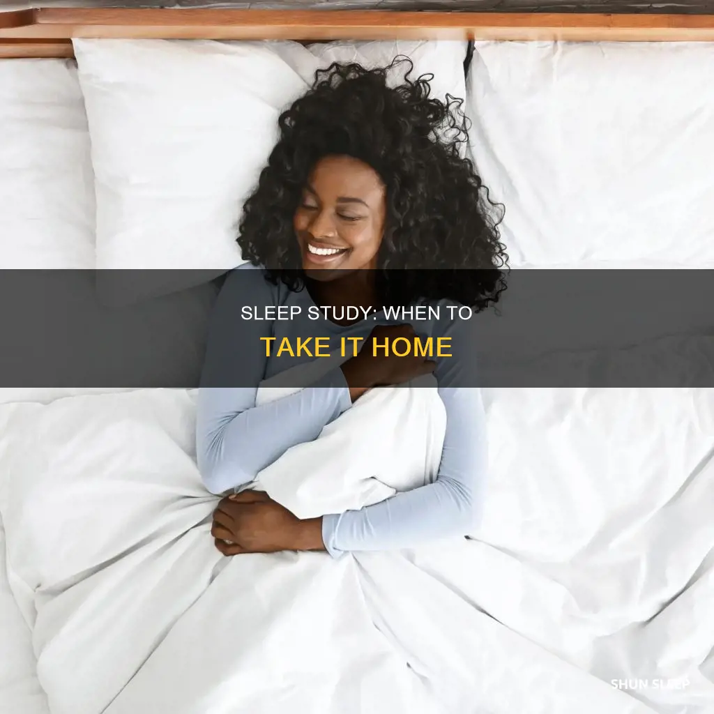 when to use home sleep study
