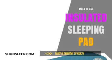 Insulated Sleeping Pads: When to Use Them
