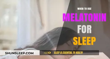 Melatonin for Sleep: When to Use It
