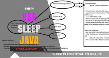 Java Sleep: When to Use and Why