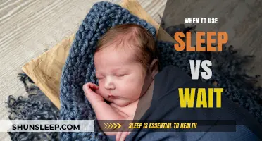 Sleep vs Wait: When to Use Each
